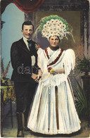 T2/T3 1934 Matyó Népviselet Mezőkövesdről / Hungarian Folklore, Traditional Costumes - Unclassified