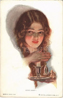 ** T2/T3 "Good Night!" Lady Art Postcard. Reinthal & Newman Pubs. S: Harrison Fisher (EK) - Zonder Classificatie