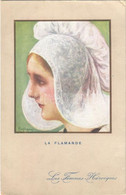 * T3 La Flamande / French Lady Art Postcard. Les Femmes Heroiques. Visé Paris No. 37. S: Em. Dupuis (EB) - Sin Clasificación