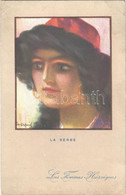 * T3 La Serbe / French Lady Art Postcard. Les Femmes Heroiques. Visé Paris No. 47. S: Em. Dupuis (EB) - Zonder Classificatie