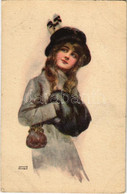 * T2/T3 Lady Art Postcard S: Arthur Wimble (EK) - Non Classificati