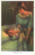 * T2 1919 "Tucking In" Time. Lady With Child Art Postcard. Reinthal & Newman Pubs. No. 450. S: Alfred James Dewey - Sin Clasificación