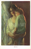 * T2 1919 Bedtime. Lady With Child Art Postcard. Reinthal & Newman Pubs. No. 451. S: Alfred James Dewey - Sin Clasificación