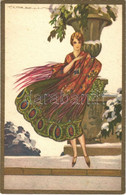 ** T2 Italian Lady Art Postcard. Degami 3016. S: T. Corbella - Sin Clasificación