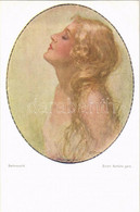 * T2 1920 Sehnsucht / Lady Art Postcard. B.K.W.I. Nr. 128/6. S: E. Schütz - Sin Clasificación