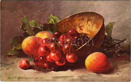 ** T2/T3 Still Life With Fruits. St.Z.F. No. 1297. Litho S: C. Klein - Sin Clasificación