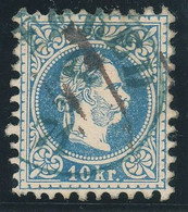 1867. Typography 10kr Stamp, FELED - ...-1867 Prefilatelia