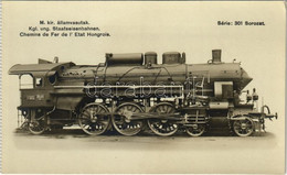 ** T1 M. Kir. államvasutak 301. Sorozat Gőzmozdonya / Hungarian State Railways Locomotive - Non Classificati