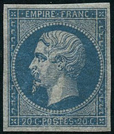 * N°14B 20c Bleu, Type II - TB - 1853-1860 Napoleon III