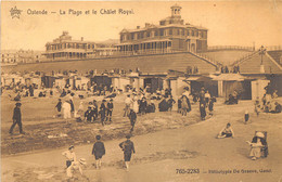 Ostende - La Plage Et Le Chalet Royal - De Graeve N° 765-2283 - Oostende