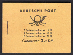 GERMANY DDR - 1960 FIVE YEAR PLAN BOOKLET COMPLETE FINE MNH ** SG ESB3 REF C - Booklets