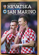 Match Program, HRVATSKA - SAN MARINO - RIJEKA, 04.06.2016. FRIENDLY MATCHES FOOTBALL, CROATIA VS. SAN MARINO - Libros