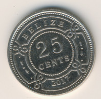 BELIZE 2017: 25 Cents, KM 36 - Belize