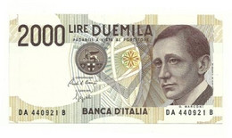 Italia - 2.000 Lire 1990 - Marconi    ---- - 2.000 Lire