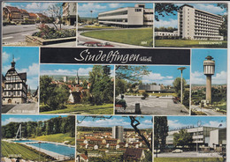 SINDELFINGEN, Würth. - Mehrbildansicht, IBM, Krankenhaus, Daimler Benz, Goldbergtum, Rotbuhl, Freibad - Sindelfingen