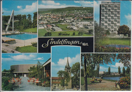 SINDELFINGEN, Würth. - Mehrbildansicht, Panorama, Freibad, Kirche ... - Sindelfingen