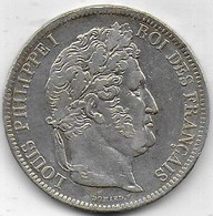 5 Francs  Louis Philippe I  1841W - J. 5 Francs