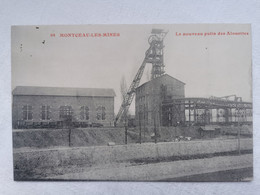 MONTCEAU LES MINES 71 Saone Et Loire LE NOUVEAU PUITS DES ALOUETTES Carte Postale Ancienne CPA Postcard Animee - Montceau Les Mines
