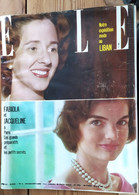 ELLE N°805_30 Mai 1961_"Notre Expédition Mode Au Liban" - Fashion