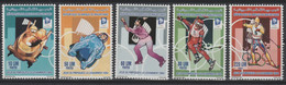 Mauritanie Mauretanien Mauritania 1993 / 1994 Mi. 1012 - 1016 Winter Olympic Games Lillehammer Ski Bobsleigh MNH ** - Skisport