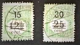 1920 Portomarken Mit Aufdruck Mi. 8 + 9 - Strafport