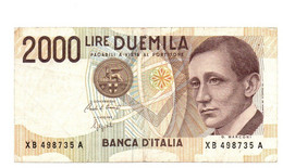 Italia - 2.000 Lire 2001 - Marconi Serie Sostitutiva XB    ---- - 2000 Lire