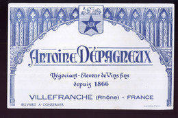 B881 - BUVARD  - Antoine DEPAGNEAUX  VILLEFRANCHE - RHÖNE - Liqueur & Bière