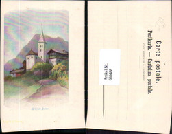 655488,Künstler Litho Eglise De Stalden Kirche - Stalden