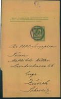 1915, 2 Kop. Wrapper With Numeral "XI" From ST. PETERSBURG To Zürich, Switzerland. - Covers & Documents