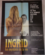 "INGRID Les Mystères De La Vie" R. Larsen...1968 - 60x80 - TTB Erotisme - Plakate & Poster