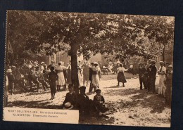 Belgium Mont De L'Enclus Kermesse Flamande Dance Animated  Carte Postale Vintage Original Postcard Cpa Ak (W4_581) - Kluisbergen