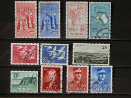 NORVEGE - Lot 1955/1957 O (voir Scan) - Verzamelingen