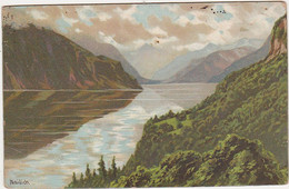 Illustrateur : Mailick , Alfred / Paysage (Fjord) / Carte Précurseur 1904 - Mailick, Alfred