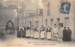 21-3980 : DANGE. HOTEL TOUILLET-GRANGER. ENTREPRISE DE NOCES ET BANQUETS - Dange Saint Romain