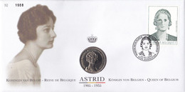 B01-326 Numisletter FDC COB 2879 Royal Dynastie Reine Astrid 1904 1935 22-01-2000 3520 Zonhoven - Numisletter