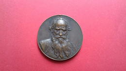 Medalie Tolstoi 1910 Lev Nikolaevich Tolstoy - Antes De 1871