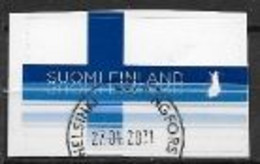 Finlande 2020 Timbre Oblitéré Drapeau - Used Stamps