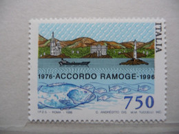 Italie   1996 N°Y&T 2167   "Accord Ramoge"  1 V   Neuf - 1991-00:  Nuovi