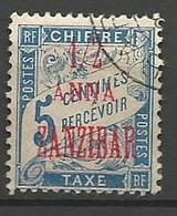 ZANZIBAR Taxe N° 1 OBL - Used Stamps