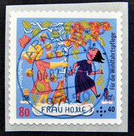 Bund/BRD Februar 2021 Selbstklebende Rollenmarke "Frau Holle" MiNr 3591, Mit Zählnummer 45, Ersttagsgestempelt - Gebraucht