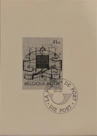 België Zwart Wit Velletje GCA2 1996 - B&W Sheetlets, Courtesu Of The Post  [ZN & GC]