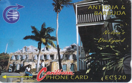 6CATB TARJETA DE ANTIGUA Y BARBUDA DE NELSON'S DOCKYARD - Antigua En Barbuda