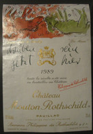 CHATEAU MOUTON ROTHSCHILD 1989 - Bordeaux