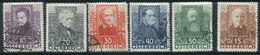 AUSTRIA 1931 Writers Set Used.   Michel 524-29 - Usati