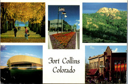 5619 - USA - Colorado , Fort Collins , Mehrbildkarte - Gelaufen 1993 - Fort Collins