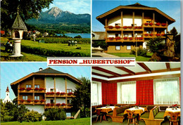 5692 - Kärnten - Latschach , Faaker See , Frühstückspension Hubertushof , Karl Baumgartner , Gailtal - Gelaufen 1990 - Faakersee-Orte