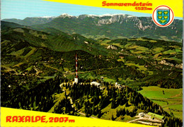 5800 - Niederösterreich - Pollereshaus , Sonnwendstein , Raxalpe , Fernsehsender - Gelaufen 1974 - Schneeberggebiet