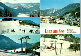 5801 - Niederösterreich - Lunz Am See , Berghaus Zinken Mit Schlepplift - Gelaufen 1975 - Lunz Am See