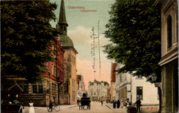 6153 - Deutschland - Oldenburg , Langestrasse - Gelaufen 1908 - Oldenburg