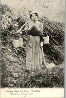 6371 - Italien - Pontebba , Costume Canal Del Ferro , Wasserträgerin - Gelaufen 1907 - Udine